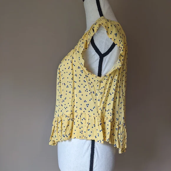 Cropped yellow top - Picture 3 of 7